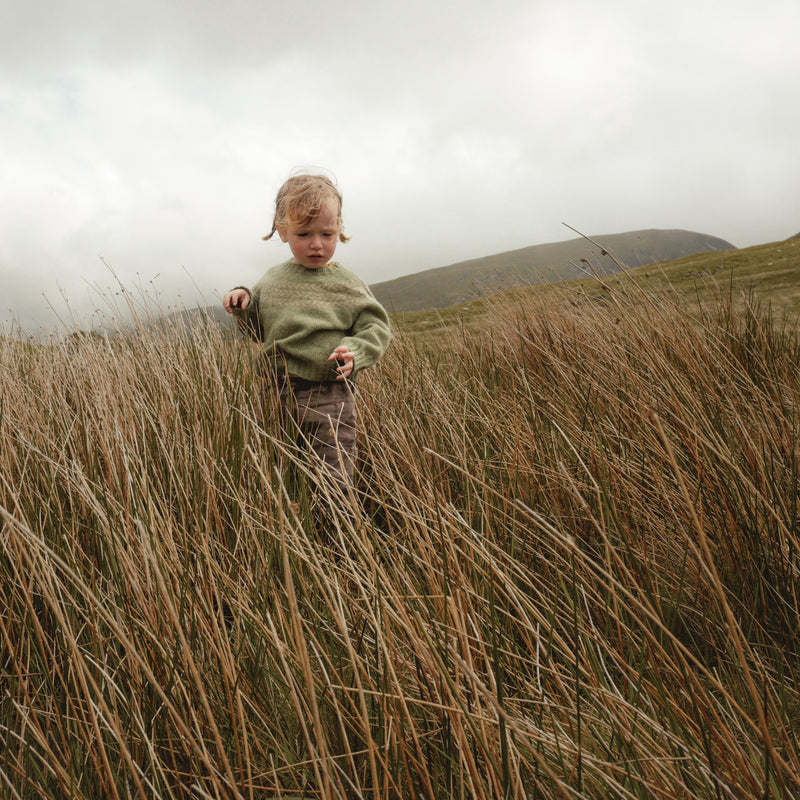 Garden Sweater - Lambswool - Sage