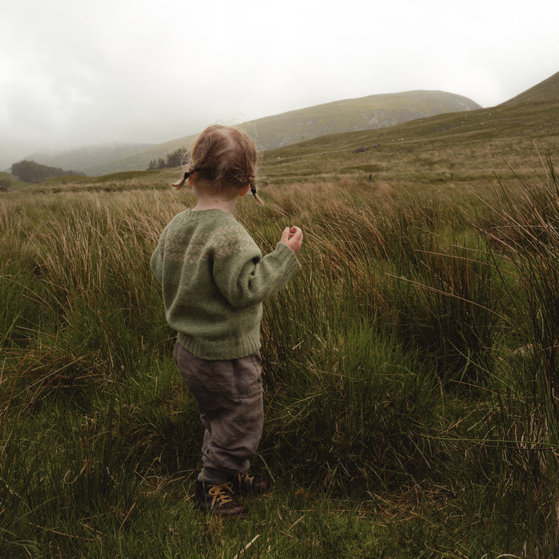 Garden Sweater - Lambswool - Sage