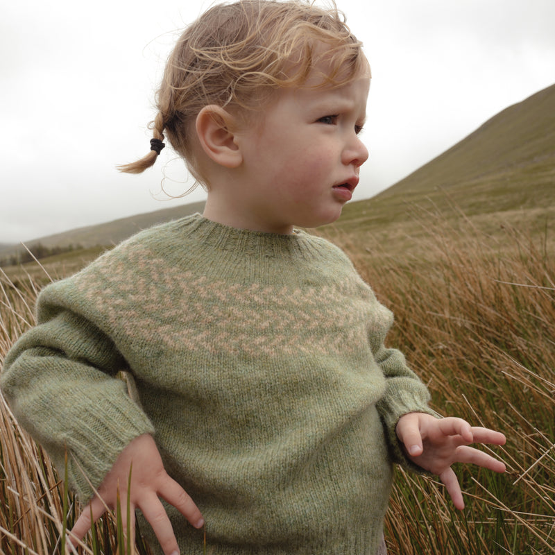 Garden Sweater - Lambswool - Sage