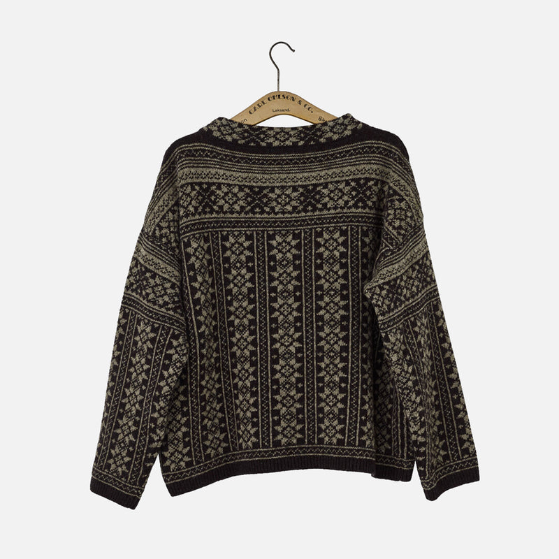 Women's Wool Heritage Sweater - Brown