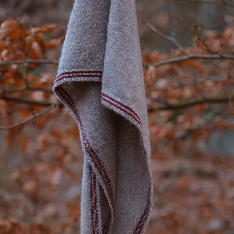 Women's Cashmere Bronte Neck Scarf - Mocha