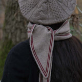 Women's Cashmere Bronte Neck Scarf - Mocha