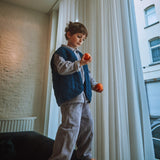 Cotton Quilted Cercis Vest - Dark Denim