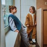 Cotton Quilted Cercis Vest - Dark Denim