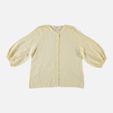 Women's Cotton Onagre Blouse - Pastel Yellow