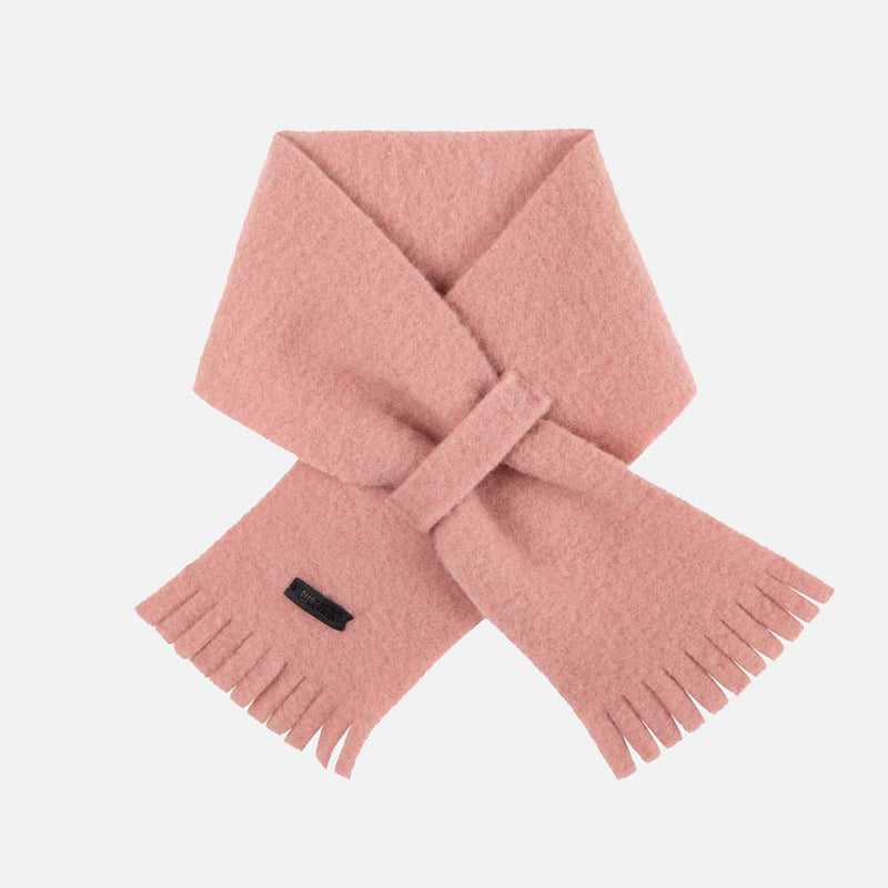 Baby & Kids Merino Wool Fleece Scarf - Dusty Rose