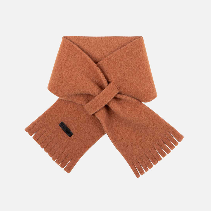 Baby & Kids Merino Wool Fleece Scarf - Mocha
