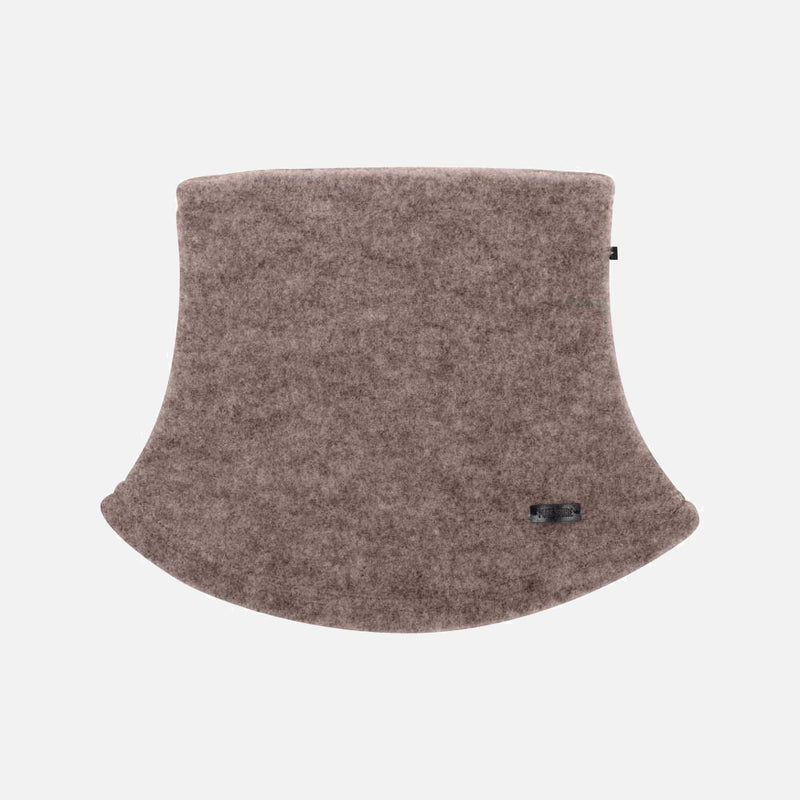 Merino Wool Fleece Neck Warmer - Stone Grey