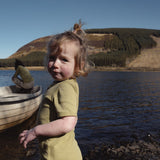 Acuta Baby Body - Cotton Pointelle - Celadon