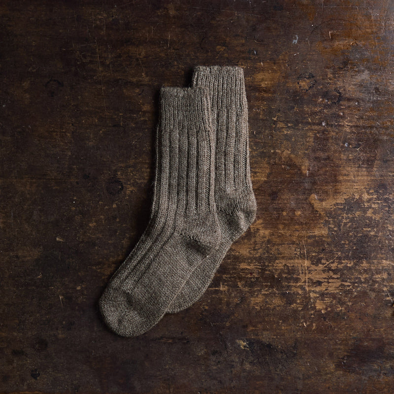 Adult’s Wool Jacob Socks - Granite