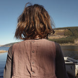 Aspen Baby & Kids Dress - Linen - Peony