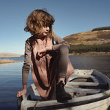 Finch Leggings - Cotton Pointelle - Timber