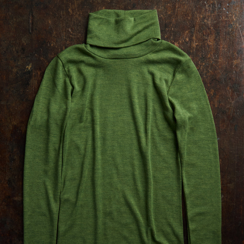 Auk Women’s Top - Merino Wool & Silk - Forest