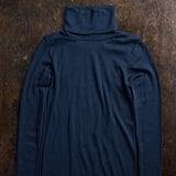 Auk Women’s Top - Merino Wool & Silk - Night Ocean