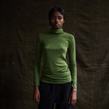 Auk Women’s Top - Merino Wool & Silk - Forest