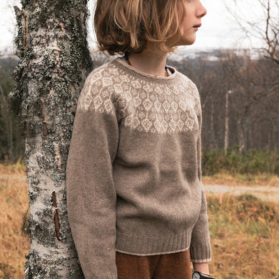 Autumn Baby & Kids Sweater - Superfine Lambswool - Feather