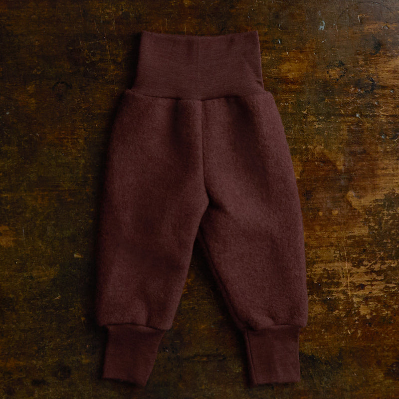 Barbet Baby & Kids Pants - Merino Wool Fleece - Fig