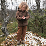 Bramble Baby & Kids Jacket - Boiled Merino Wool - Hazelnut