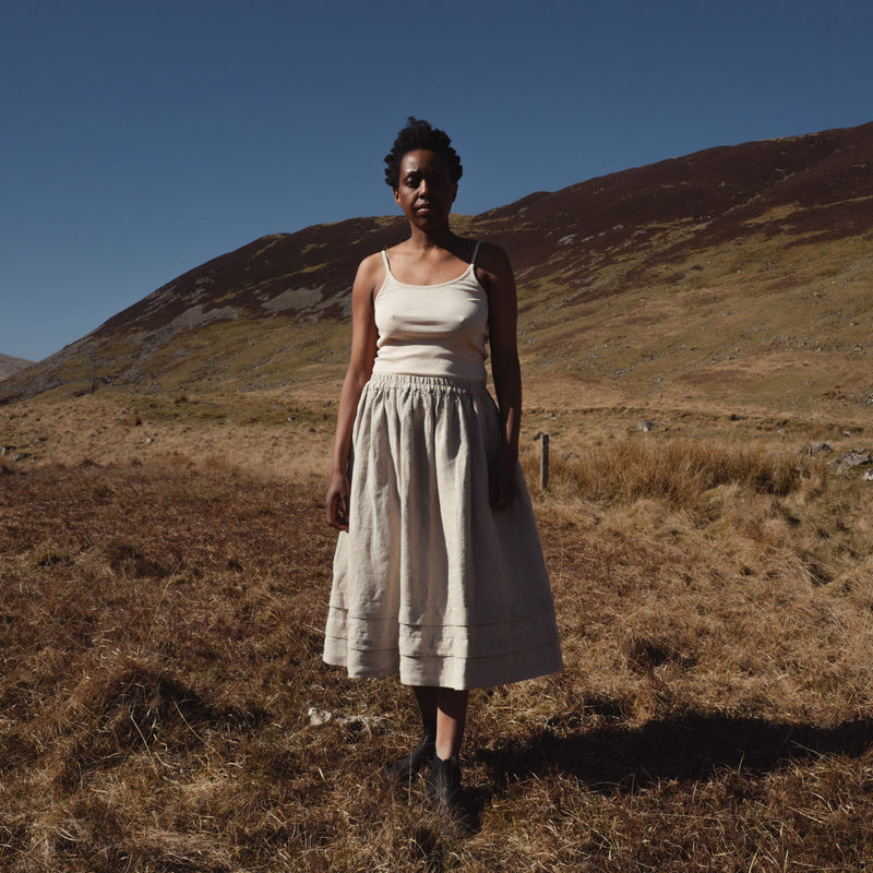 Elm Women's Skirt - Linen - Natural