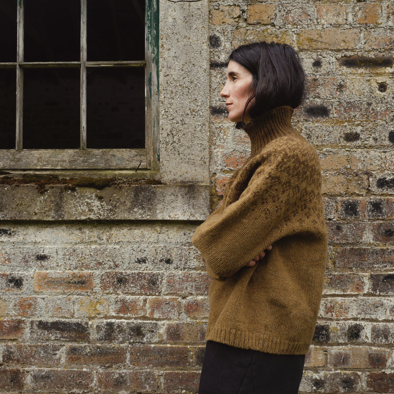 Fauna Women's Rollneck - Lambswool - Asparagus