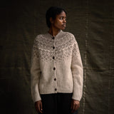 Fauna Women's Cardigan - Lambswool - Mallow