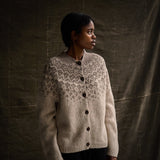 Fauna Women's Cardigan - Lambswool - Mallow