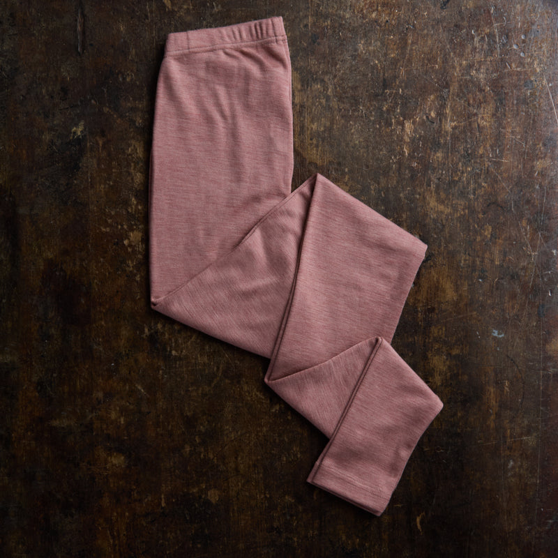 Finch Women's Leggings - Merino Wool & Silk - Orchid