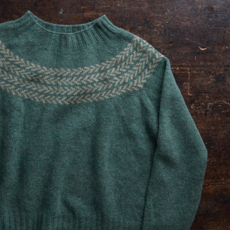 Garden Women's Sweater - Lambswool - Dusk