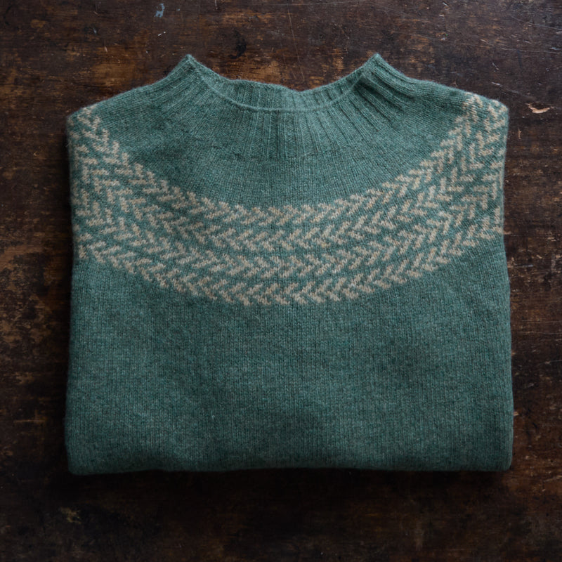 Garden Women's Sweater - Lambswool - Dusk