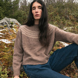Garden Women's Sweater - Lambswool - Mouse
