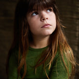 Lark Top & Finch Leggings Set - Merino Wool & Silk - Forest