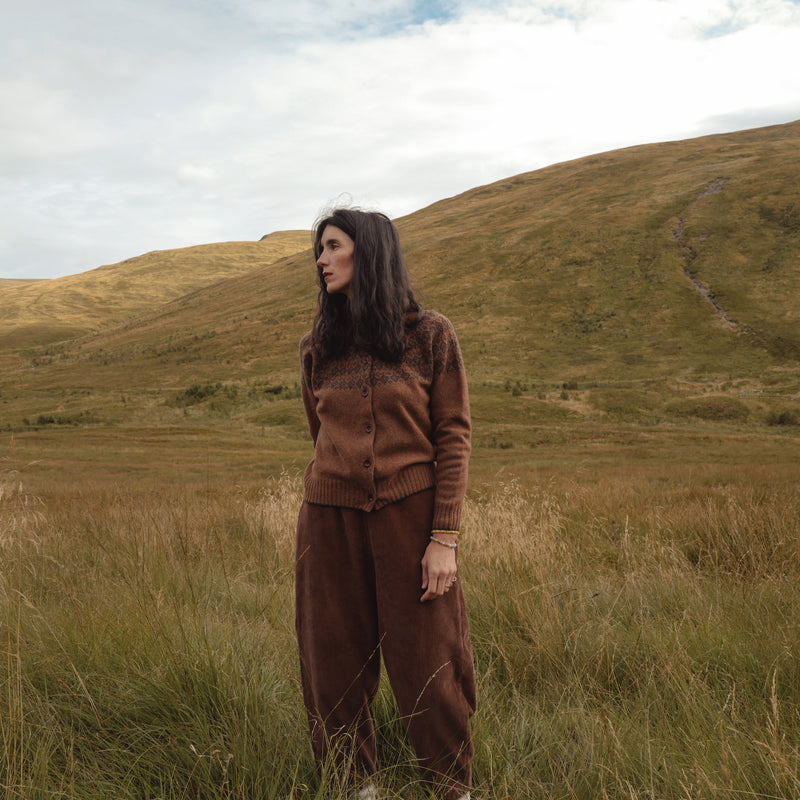 Blackthorn Women's Trousers - Cotton Corduroy - Squirrel