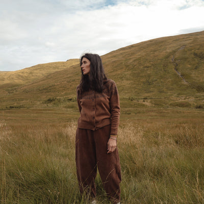 Blackthorn Women's Trousers - Cotton Corduroy - Squirrel