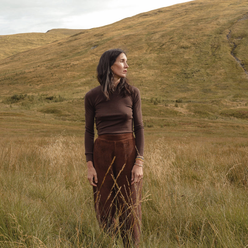 Blackthorn Women's Trousers - Cotton Corduroy - Squirrel