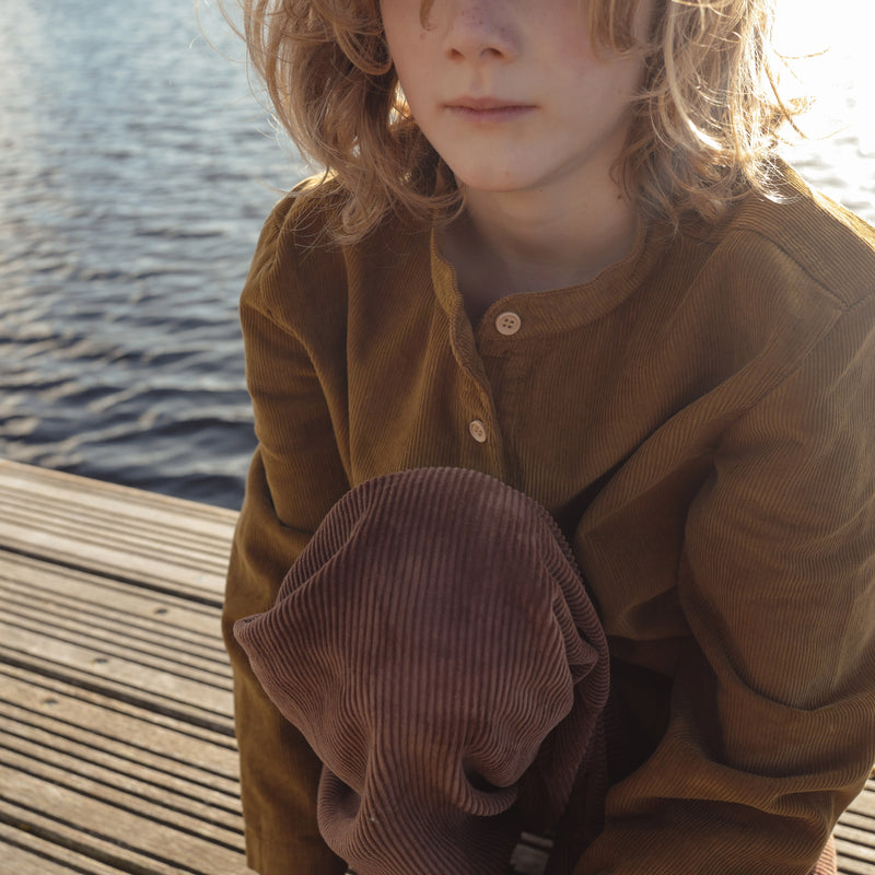 Larch Shirt - Cotton Corduroy - Copper