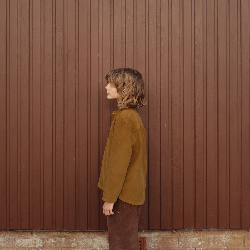 Larch Shirt - Cotton Corduroy - Copper