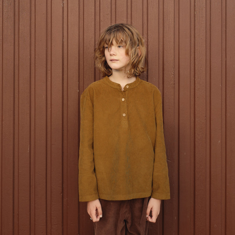 Larch Shirt - Cotton Corduroy - Copper