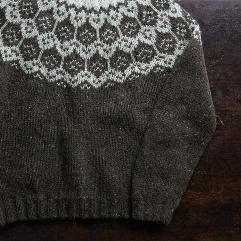 Norse Women's Sweater - Donegal Wool - Granite