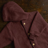Pipit Baby Suit - Merino Wool Fleece - Fig