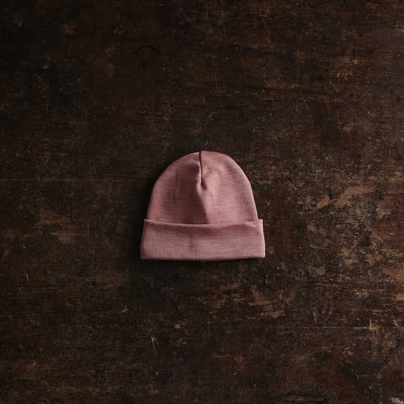 Wool Rook Baby/Kids’ Merino Wool Silk Beanie in pink - sizes 0 months-6 years ...