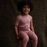 Smew Top - Merino Wool & Silk - Orchid