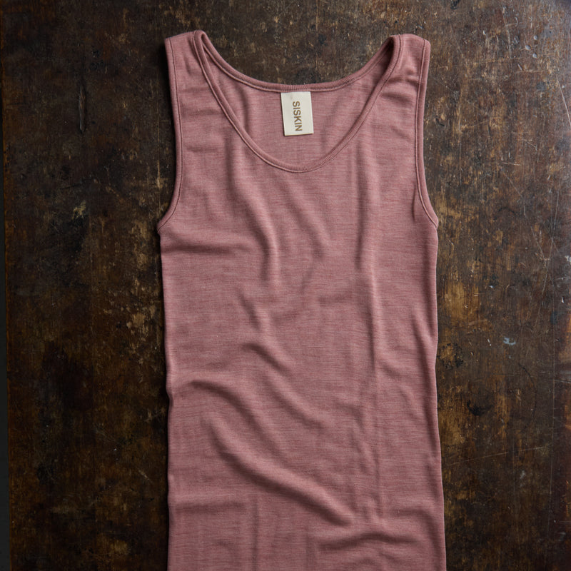 Swift Women's Top - Merino Wool & Silk - Orchid