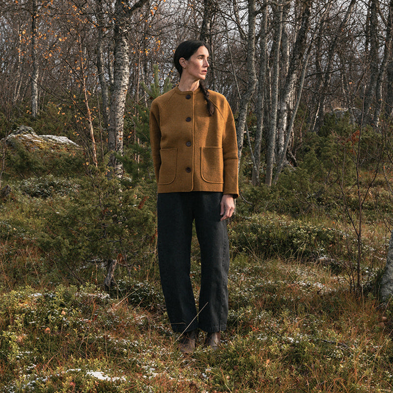 Women's Creek II Jacket - Boiled Merino Wool  - Copper