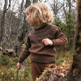 Autumn Baby & Kids Sweater - Superfine Lambswool - Hazelnut