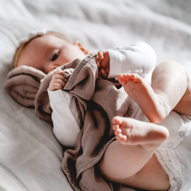 Cotton Cuddle Cloth Snoppa - Mauve