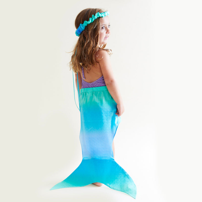 Silk Garland Headband - Sea