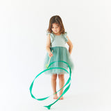 Silk Large Dragon Streamer - Green