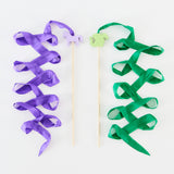 Silk Large Unicorn Streamer - Purple