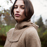 Women's Suri Alpaca Balaclava - Beige