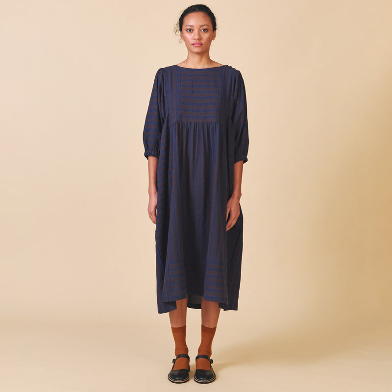 Women's Cotton/Linen Betsy Dress - Stripe
